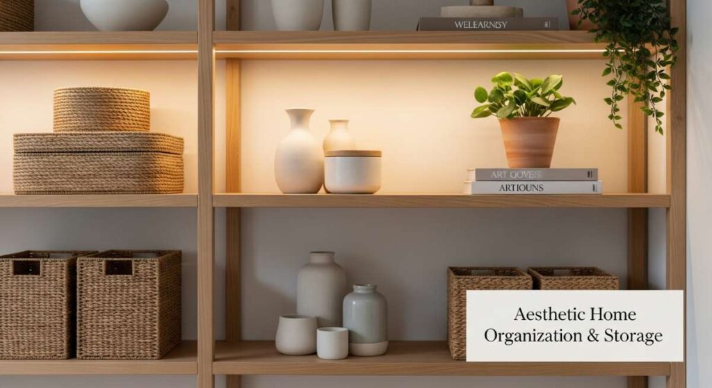 featured: clutter free & chic: how to master aesthetic home organization