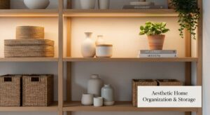 featured: clutter free & chic: how to master aesthetic home organization