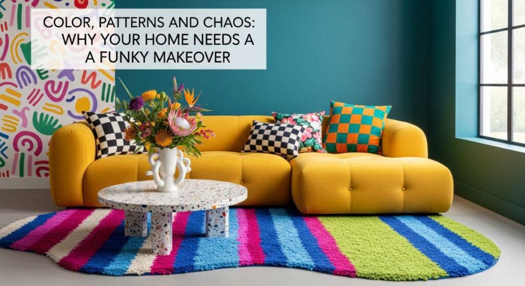 featured: color, patterns, and chaos: why your home needs a funky makeover