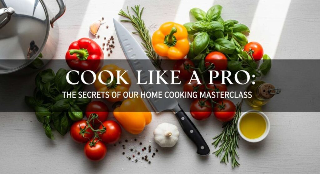 featured: cook like a pro: the secrets of our home cooking masterclass