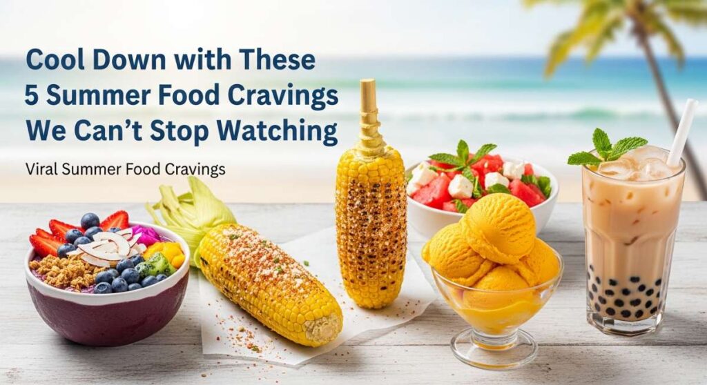 featured: cool down with these 5 summer food cravings we can't stop watching