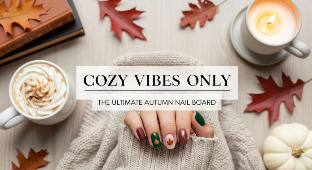 featured: cozy vibes only: the ultimate autumn nail inspiration board