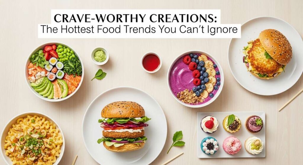 featured: crave worthy creations: the hottest food trends you can't ignore