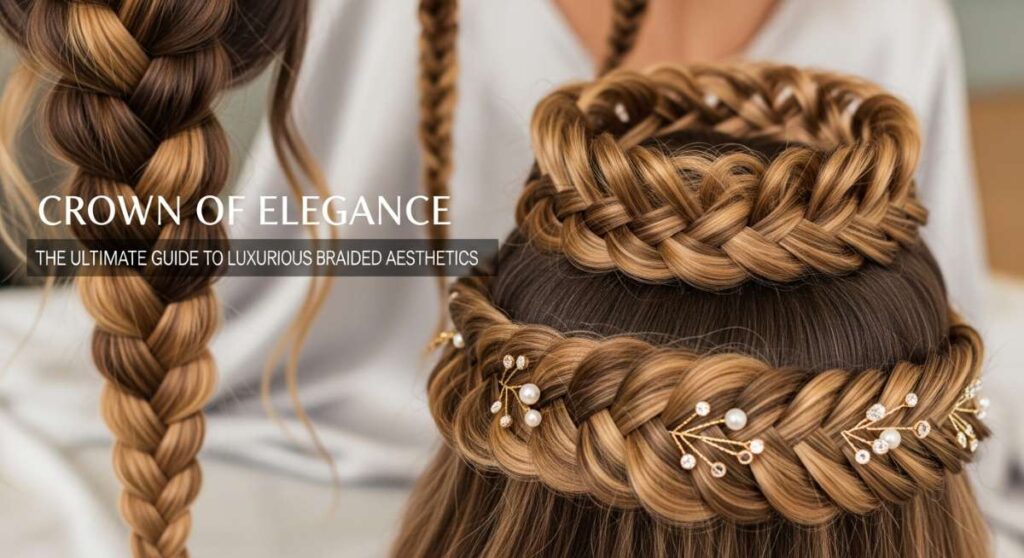 featured: crown of elegance: the ultimate guide to luxurious braided aesthetics
