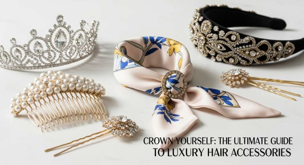 featured: crown yourself: the ultimate guide to luxury hair accessories