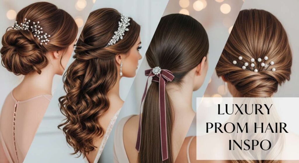 featured: crowned in luxury: ultra glamorous prom hair inspo for your big night