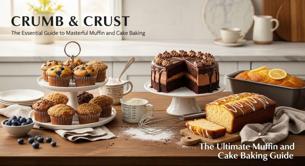 featured: crumb & crust: the essential guide to masterful muffin and cake baking