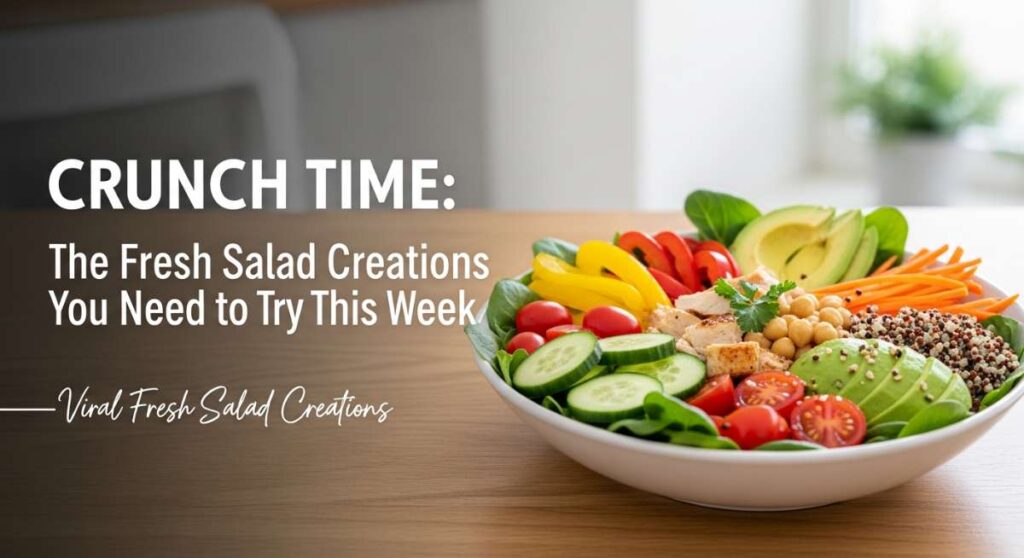 featured: crunch time: the fresh salad creations you need to try this week