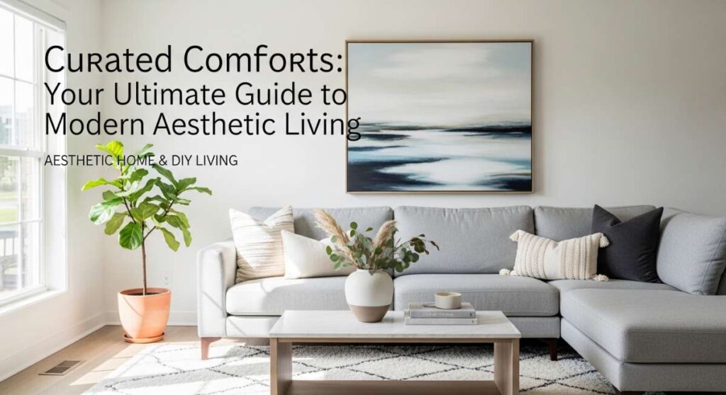 featured: curated comforts: your ultimate guide to modern aesthetic living