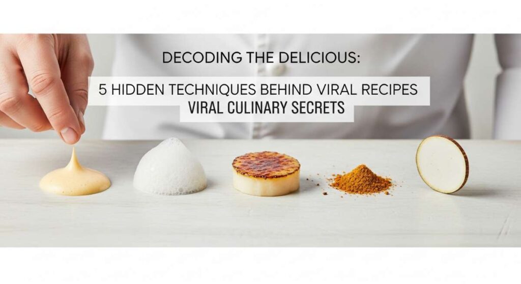 featured: decoding the delicious: 5 hidden techniques behind viral recipes