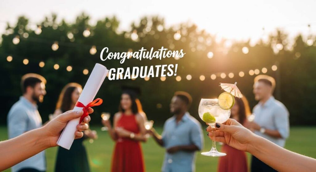 featured: degree in hand, drink in hand: the ultimate grad party guide