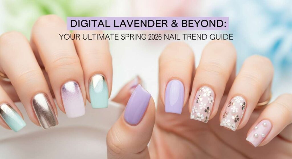 featured: digital lavender & beyond: your ultimate spring 2026 nail trend guide