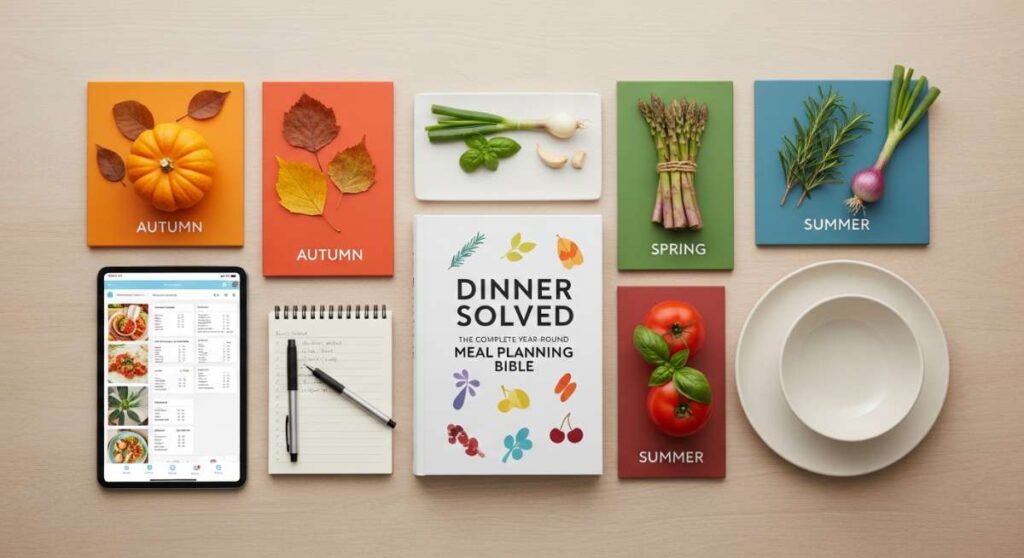 featured: dinner solved: the complete year round meal planning bible