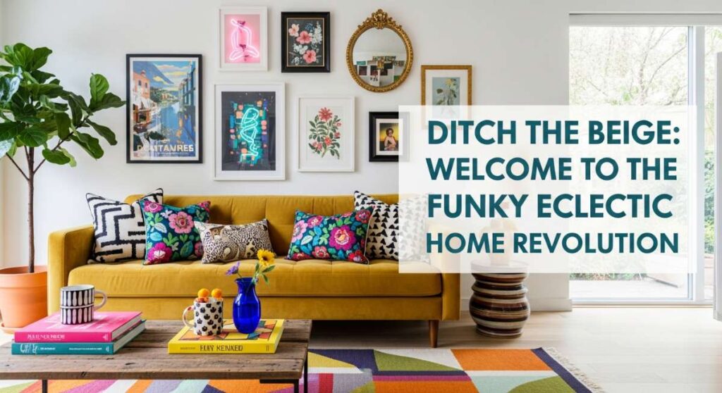 featured: ditch the beige: welcome to the funky eclectic home revolution