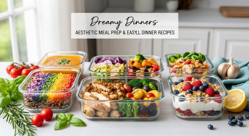 featured: dreamy dinners: aesthetic meal prep recipes you’ll actually want to eat