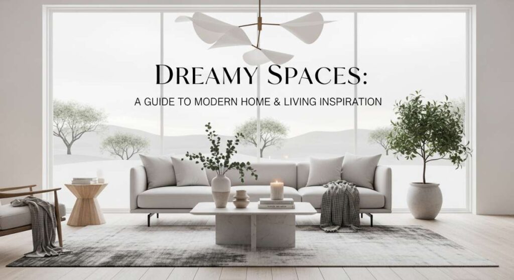featured: dreamy spaces: a guide to modern home & living inspiration