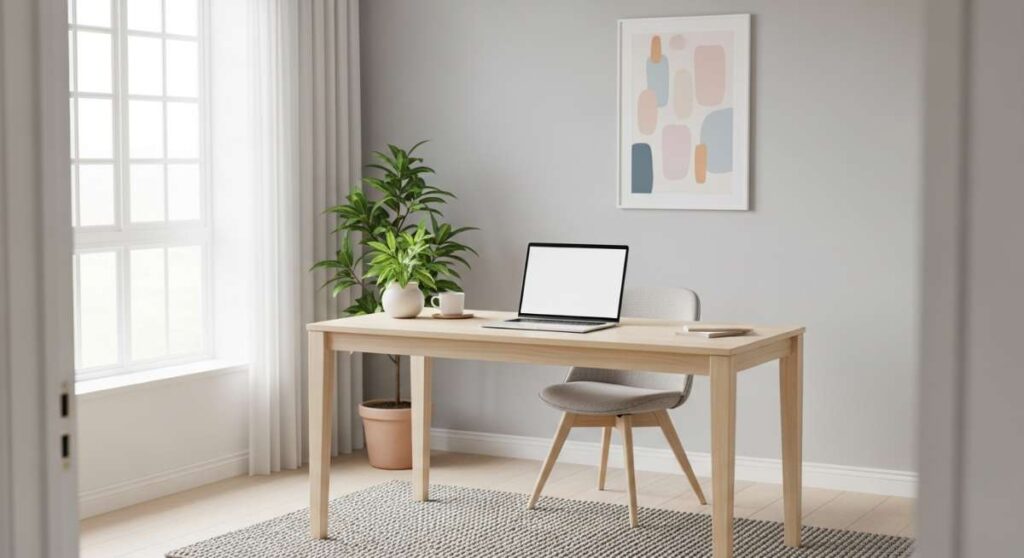 featured: dreamy workspace inspo: how to create a minimalist home office