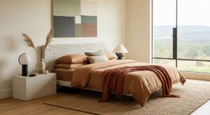 featured: earth tones & textures: your blueprint for a sophisticated organic bedroom