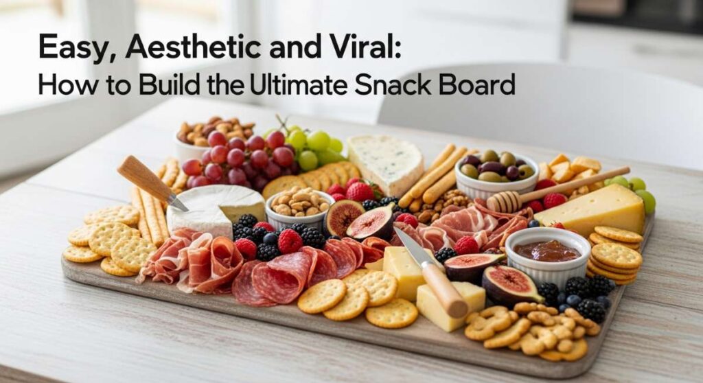 featured: easy, aesthetic, and viral: how to build the ultimate snack board