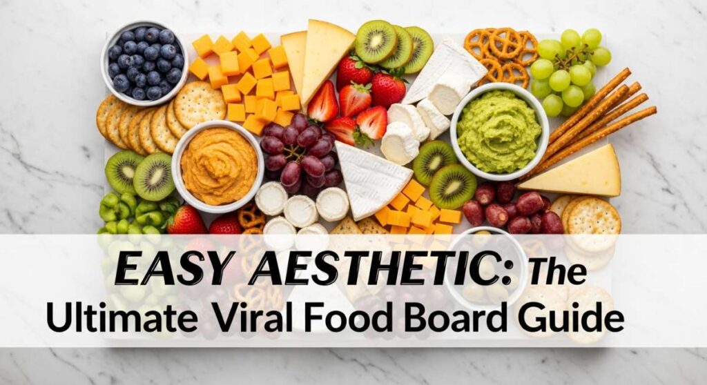featured: easy aesthetic: the ultimate viral food board guide