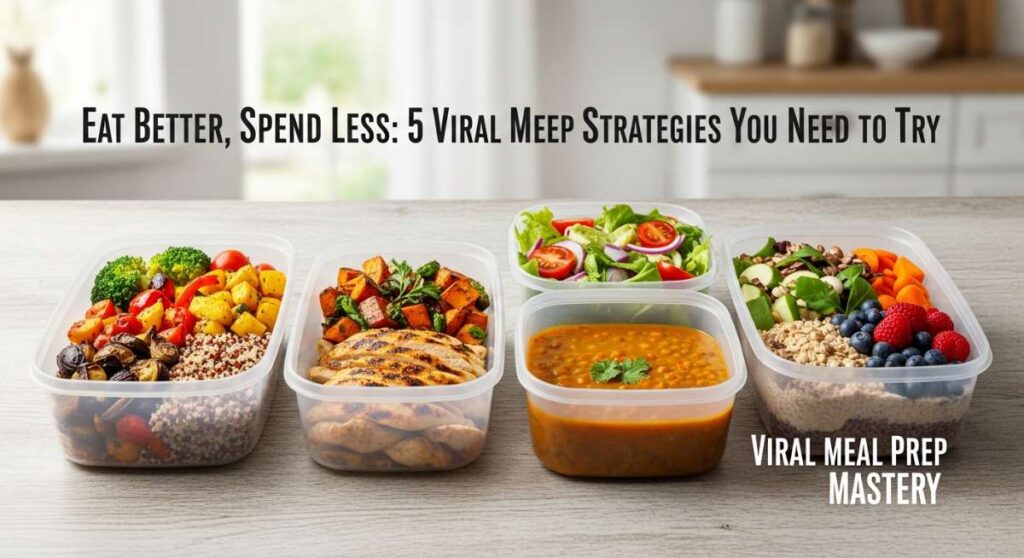featured: eat better, spend less: 5 viral meal prep strategies you need to try
