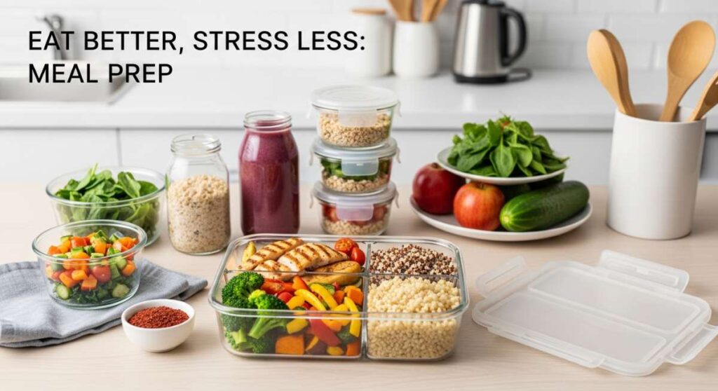 featured: eat better, stress less: the beginner's guide to mastering meal prep