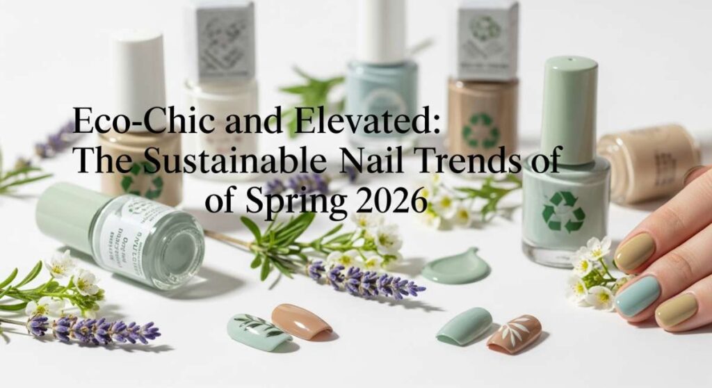 featured: eco chic and elevated: the sustainable nail trends of spring 2026