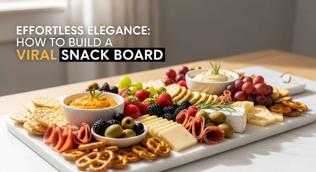 featured: effortless elegance: how to build a viral snack board