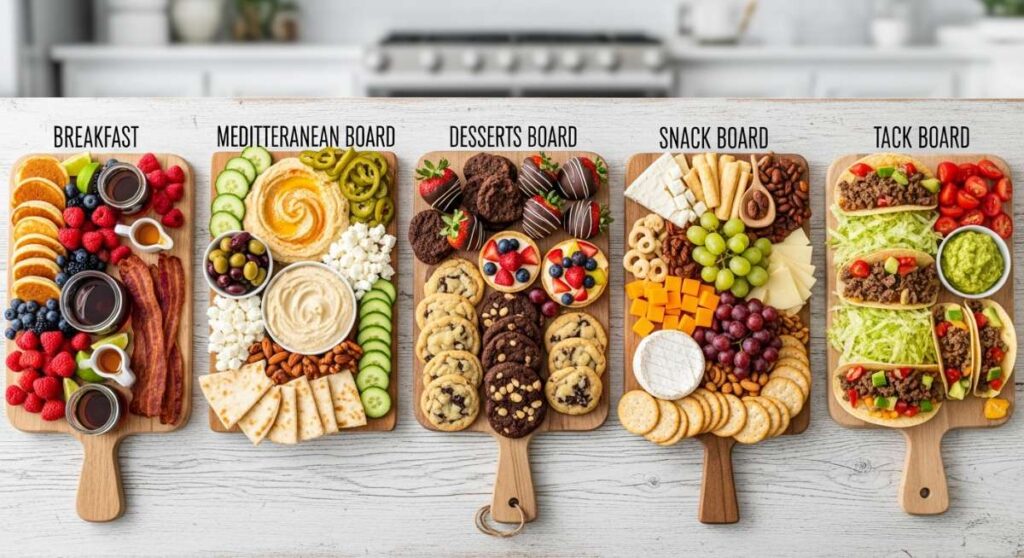 featured: effortless entertaining: 5 viral food board ideas you can make today