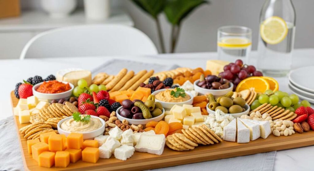 featured: effortless entertaining: how to build the ultimate viral simple food board