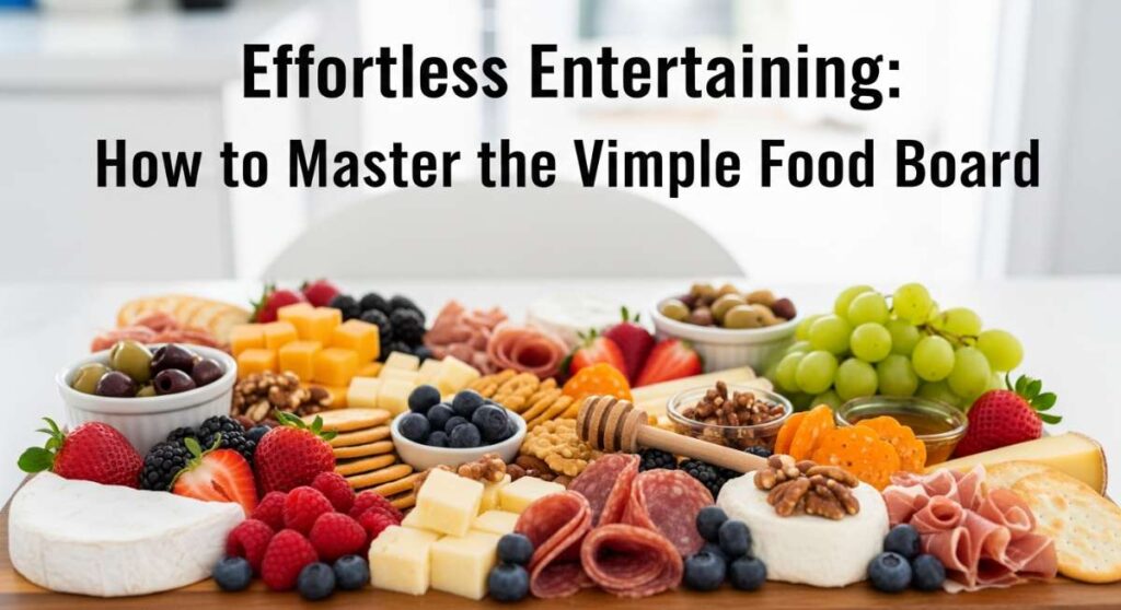 featured: effortless entertaining: how to master the viral simple food board