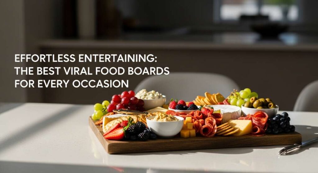 featured: effortless entertaining: the best viral food boards for every occasion