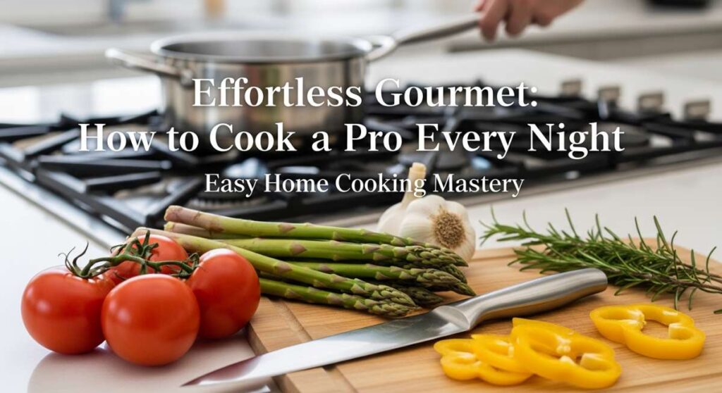 featured: effortless gourmet: how to cook like a pro every night