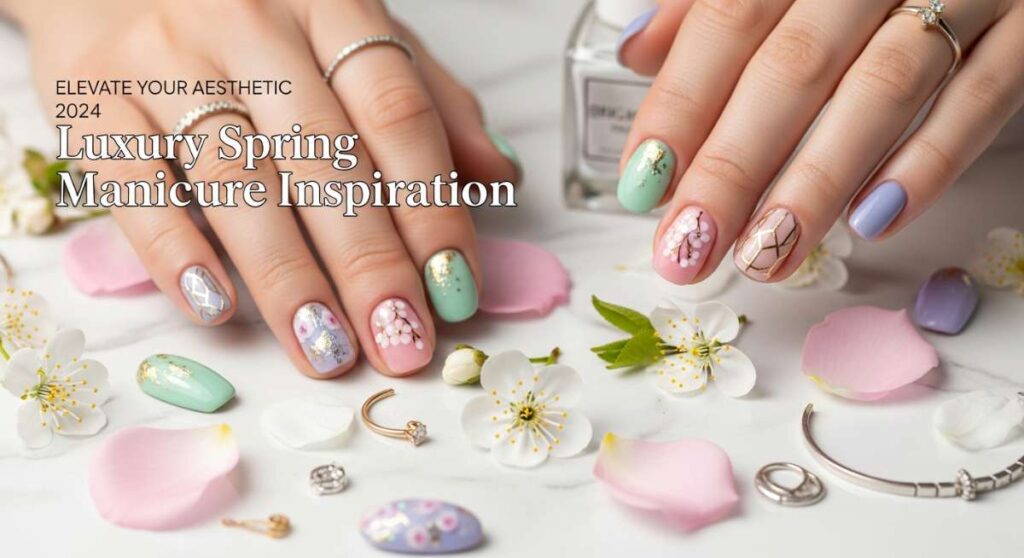 featured: elevate your aesthetic: luxury spring manicure inspiration for 2024