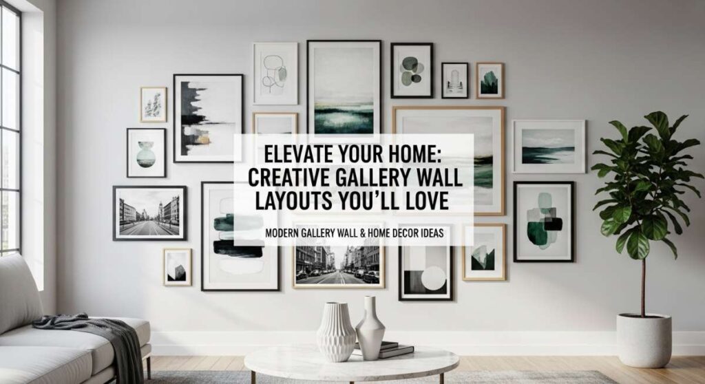 featured: elevate your home: creative gallery wall layouts you’ll love