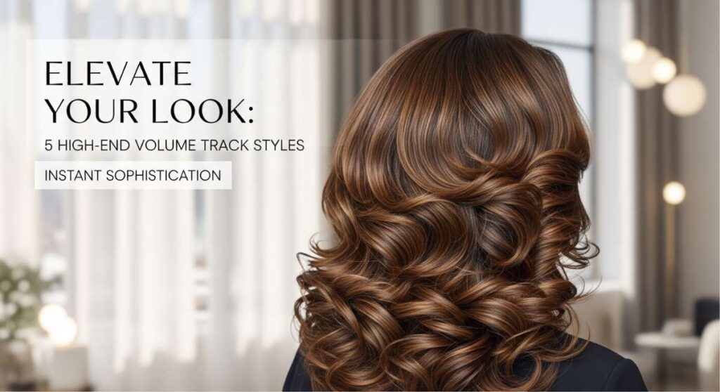 featured: elevate your look: 5 high end volume track styles for instant sophistication