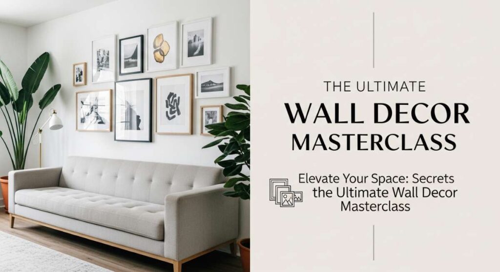 featured: elevate your space: secrets from the ultimate wall decor masterclass