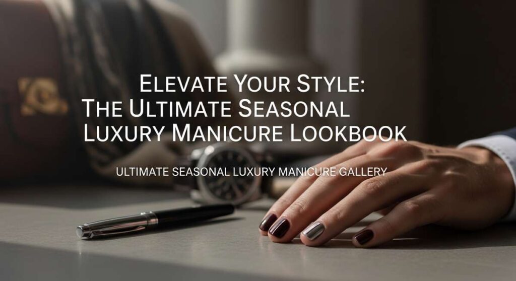 featured: elevate your style: the ultimate seasonal luxury manicure lookbook