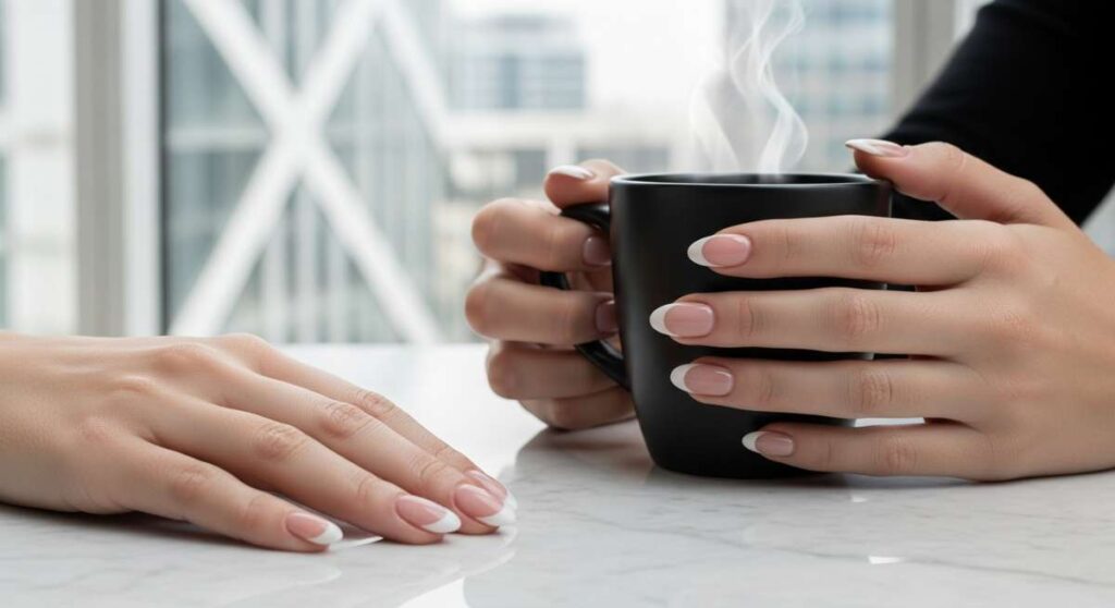 featured: elevated classics: why the modern french tip is this year’s hottest aesthetic