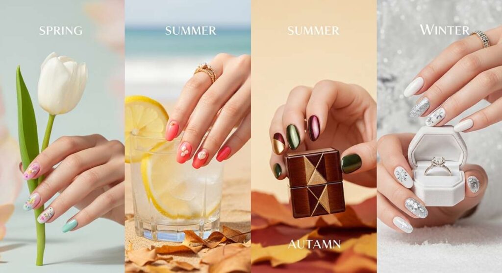 featured: elevated elegance: the must have luxury manicure trends for every season
