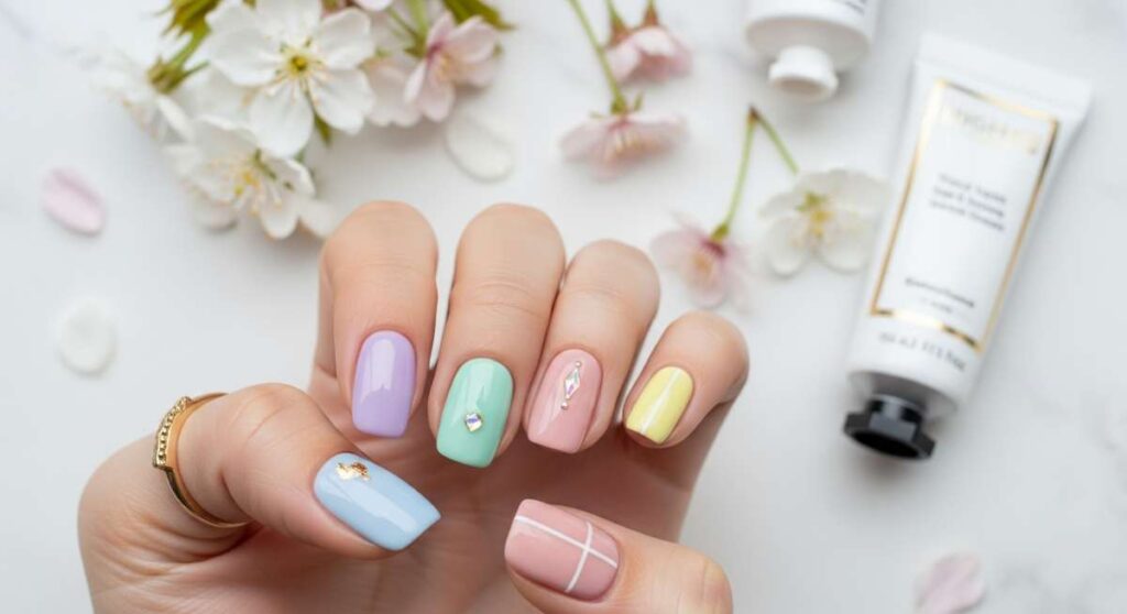 featured: elevated pastels: how to master luxury nail trends this season