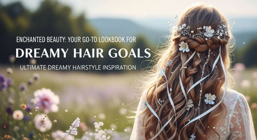 featured: enchanted beauty: your go to lookbook for dreamy hair goals