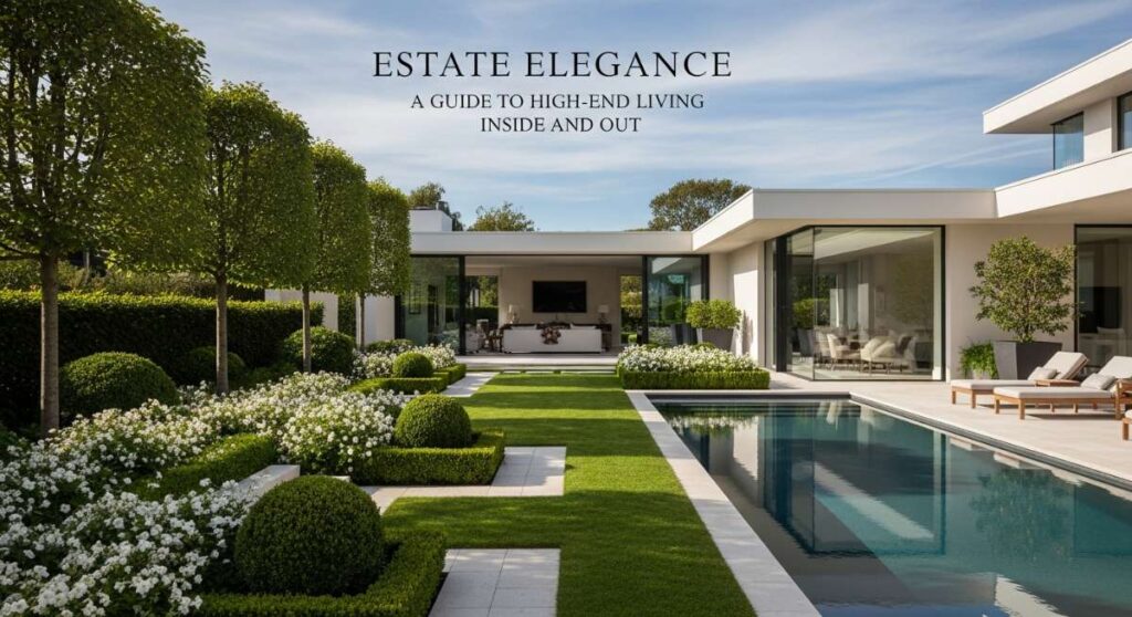 featured: estate elegance: a guide to high end living inside and out