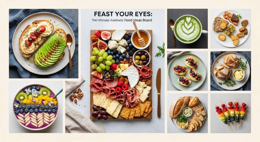 featured: feast your eyes: the ultimate aesthetic food ideas board