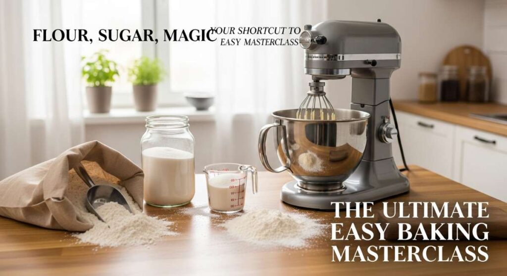 featured: flour, sugar, magic: your shortcut to the ultimate easy baking masterclass