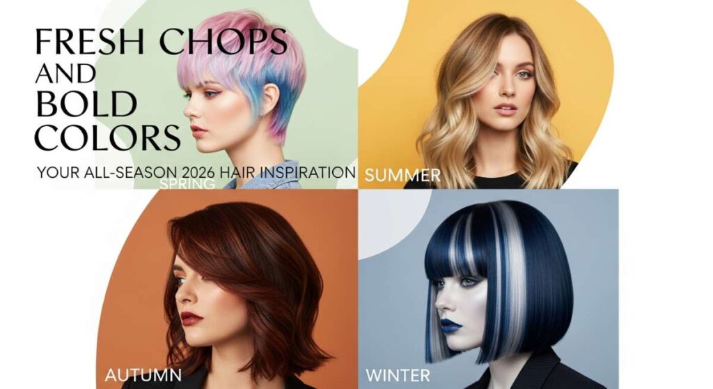 featured: fresh chops and bold colors: your all season 2026 hair inspiration