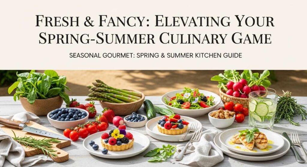 featured: fresh & fancy: elevating your spring summer culinary game
