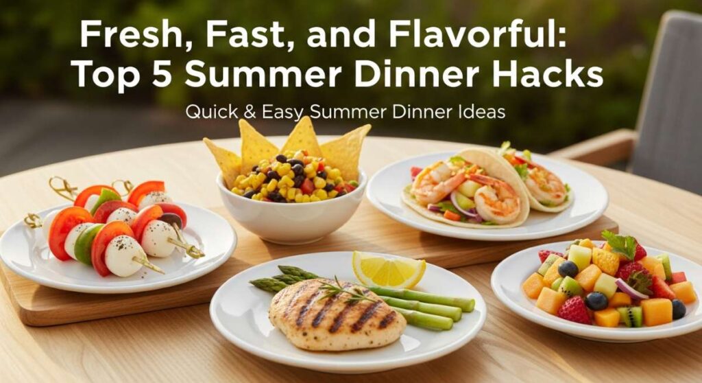 featured: fresh, fast, and flavorful: top 5 summer dinner hacks