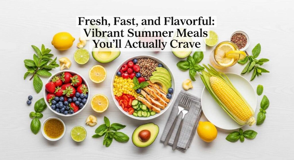 featured: fresh, fast, and flavorful: vibrant summer meals you’ll actually crave
