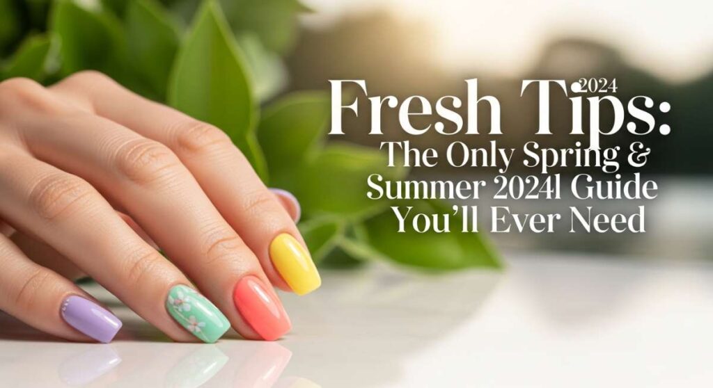 featured: fresh tips: the only spring & summer 2024 nail guide you'll ever need